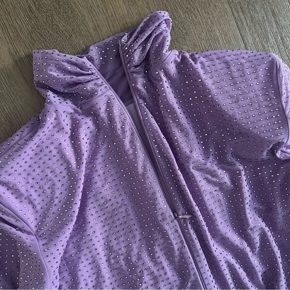 Jonathan Simkhai Abrah Embellished Party Cocktail Dress - Purple - Size XS - Picture 9 of 15